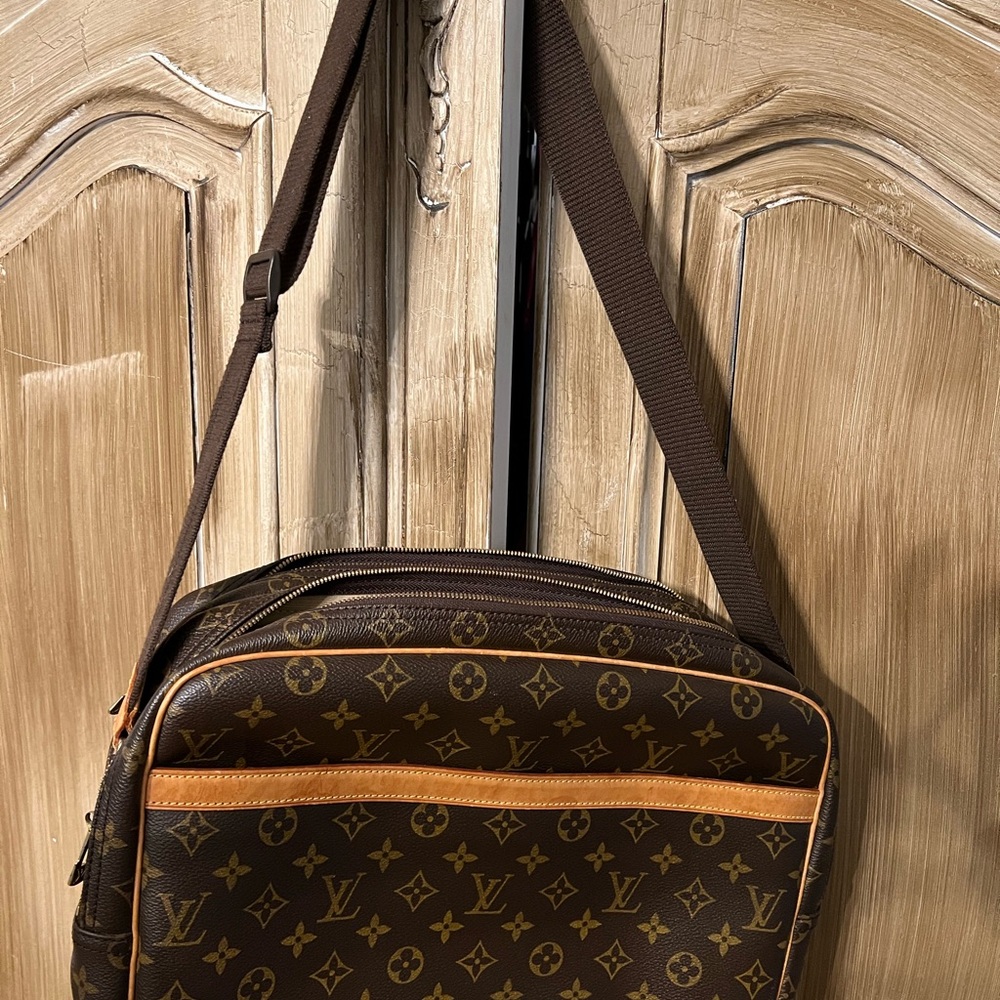 Louis Vuitton Brown Monogram messenger bag